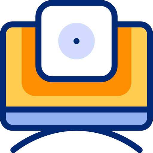 cámara web icono gratis