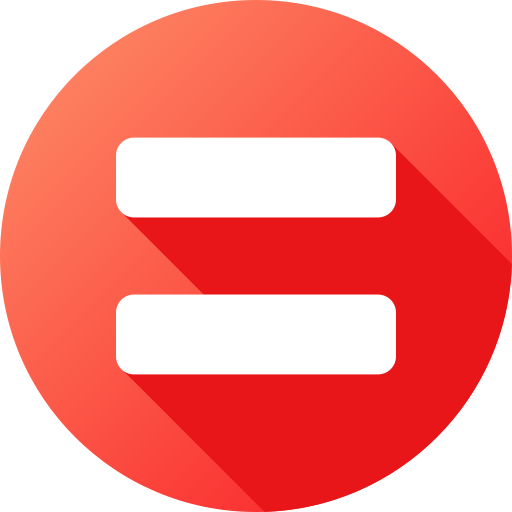 Equal - Free signs icons