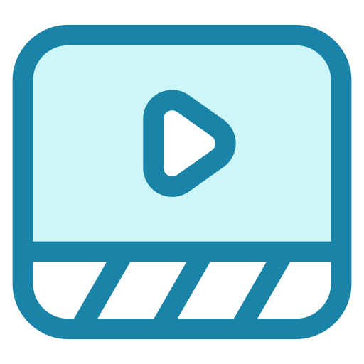 reproductor de video icono gratis