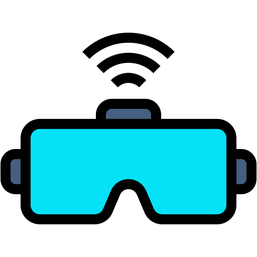 gafas de realidad virtual icono gratis