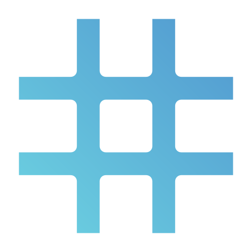 Хэштег бесплатно иконка