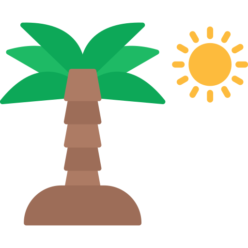 palmera icono gratis