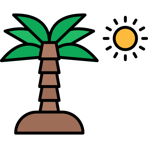 palmera icono gratis