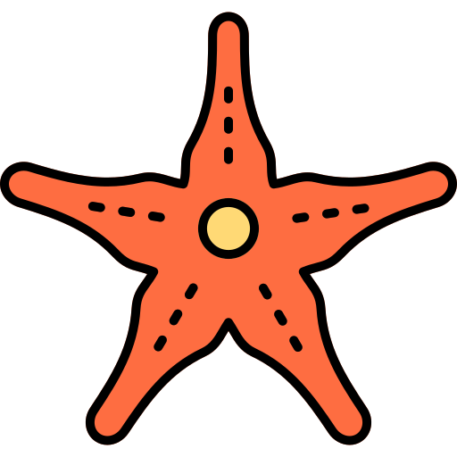 estrella de mar icono gratis