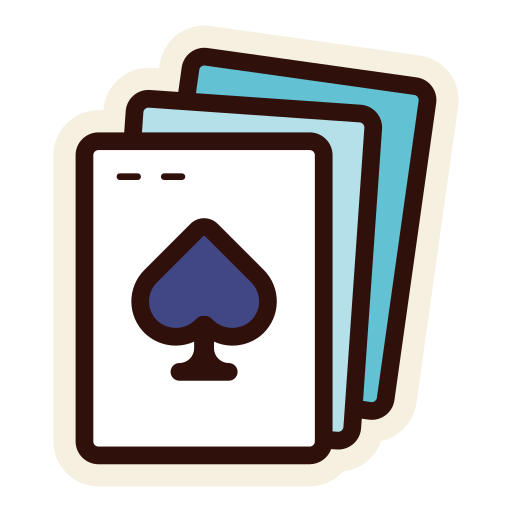 juego de cartas icono gratis