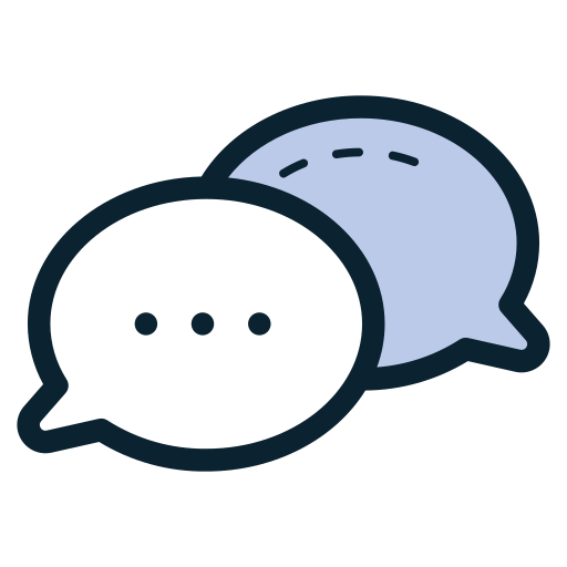 charlando icono gratis