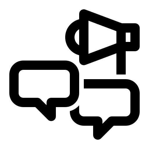 diffusion Icône gratuit