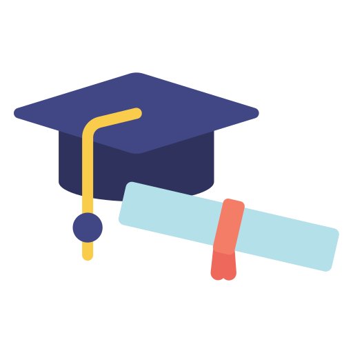 graduación icono gratis