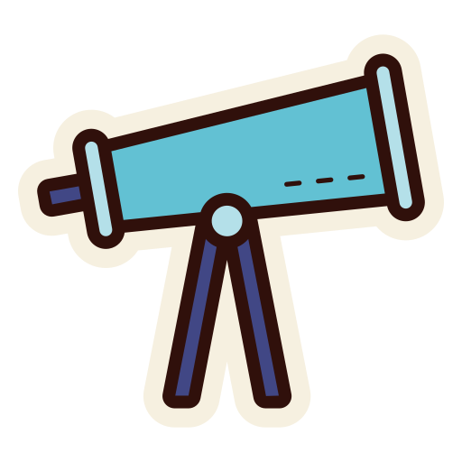 Telescope free icon