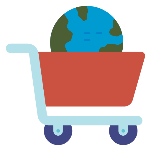 compras globales icono gratis