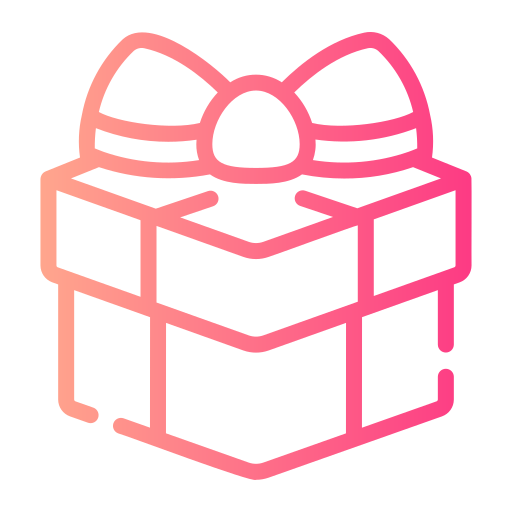 caja de regalo icono gratis