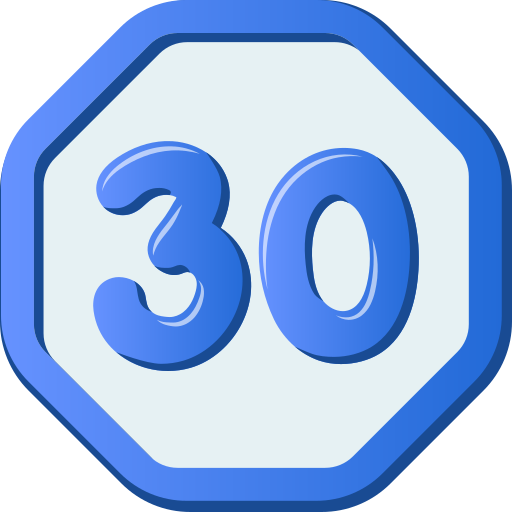 서른 무료 아이콘