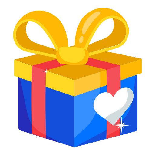 caja de regalo icono gratis