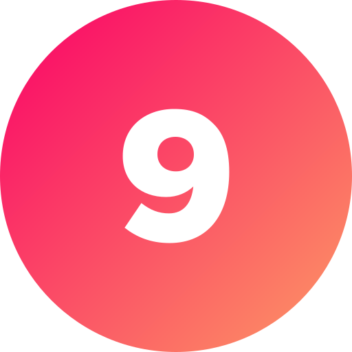 nummer 9 kostenlos Icon
