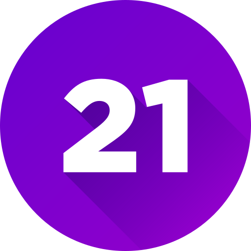 nummer 21 kostenlos Icon nummer 21 kostenlos Icon