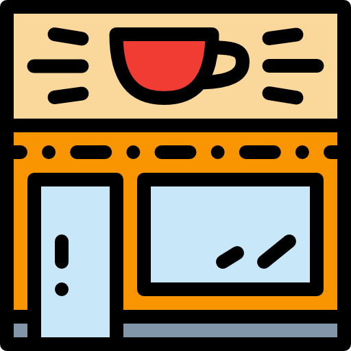 cafetería icono gratis