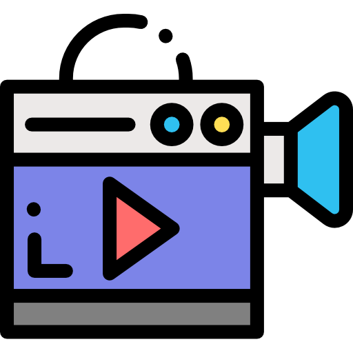 vidéo Icône gratuit