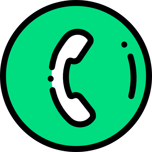 Call Detailed Rounded Lineal Color Icon