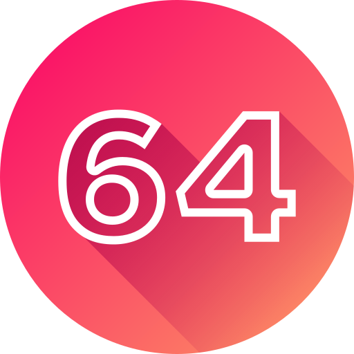 64 icono gratis