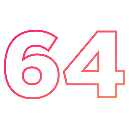 64 icono gratis