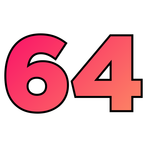 64 icono gratis