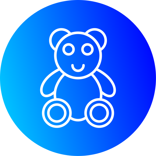 juguete de peluche icono gratis