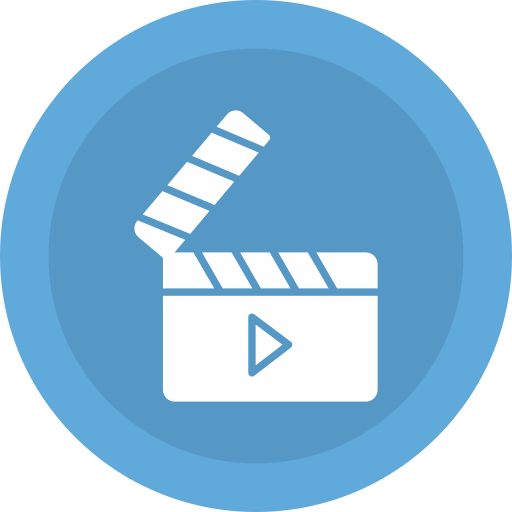 Movie Generic Color Fill Icon