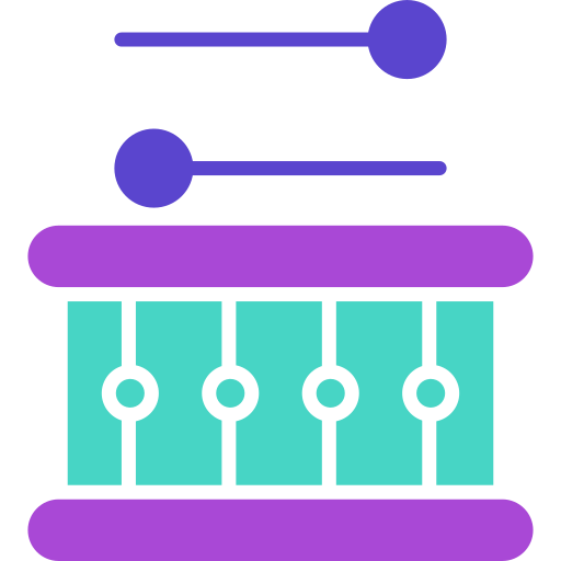 tambor icono gratis