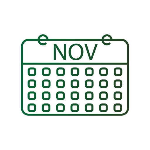 noviembre icono gratis