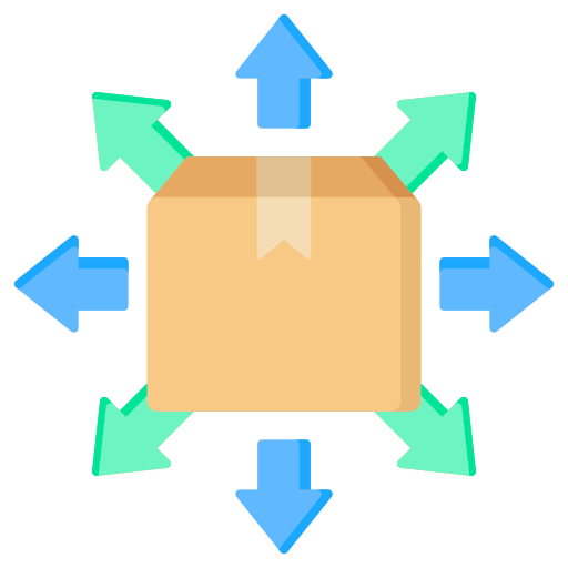 Distribution free icon Distribution free icon