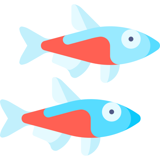 tetras de neón icono gratis