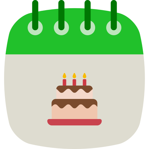 pastel de cumpleaños icono gratis