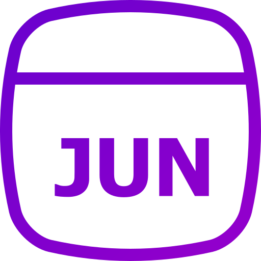 juin Icône gratuit