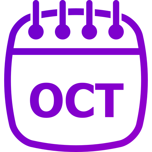 octubre icono gratis