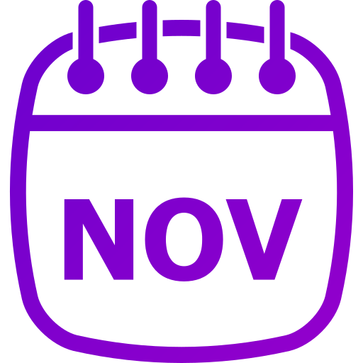 noviembre icono gratis