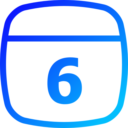 Шесть бесплатно иконка
