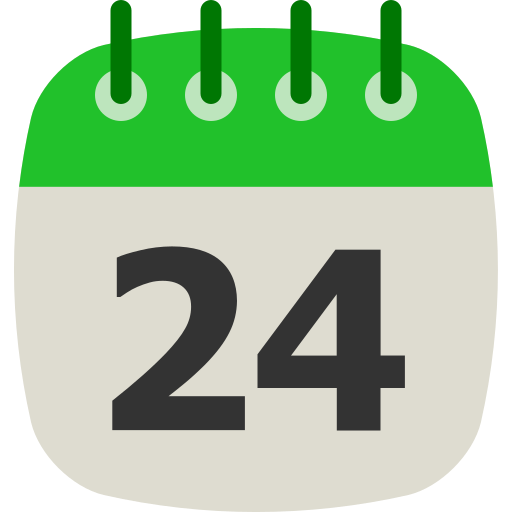 Twenty four free icon Twenty four free icon