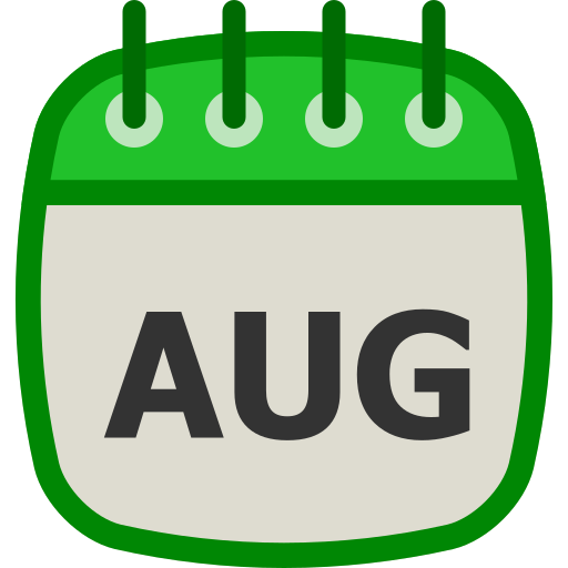 agosto icono gratis