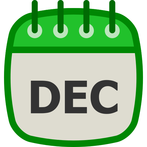 diciembre icono gratis