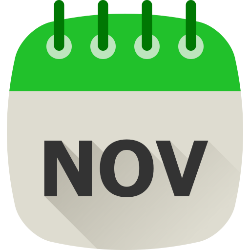 noviembre icono gratis