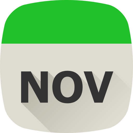 noviembre icono gratis