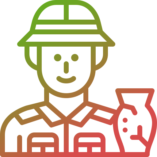 archéologue Icône gratuit