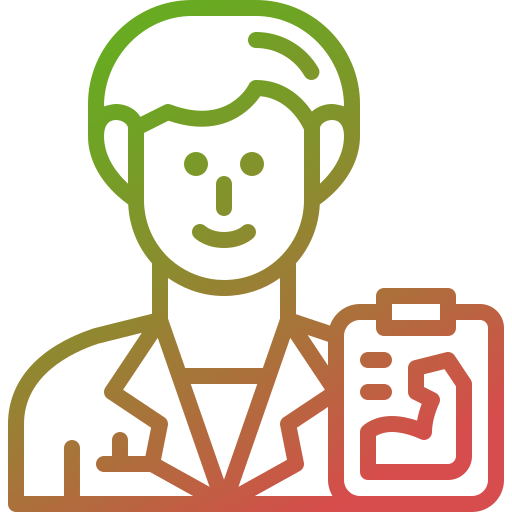 científico del deporte icono gratis