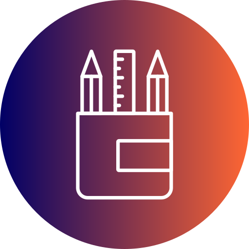 estojo grátis ícone estojo grátis ícone