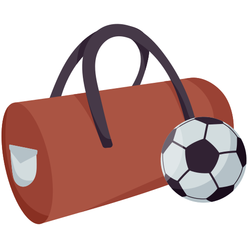 bolsa de deporte icono gratis