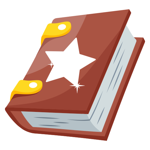 libro magico icono gratis