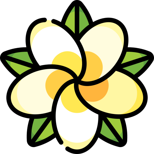 frangipani icono gratis