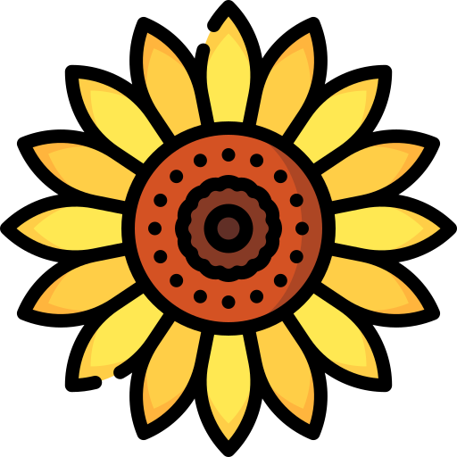 girasol icono gratis