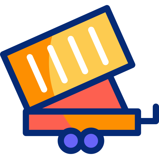 remolque icono gratis