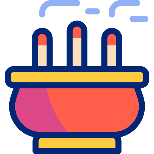 incienso icono gratis